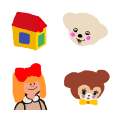 Retro and cute emoji10