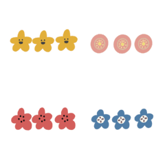 Flower stickers sticker book2