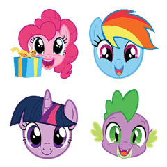 MY LITTLE PONY Emoji (Happy Together)