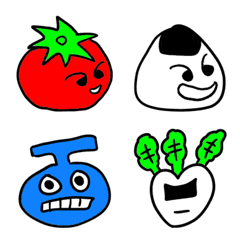 Daikon Man Emoji Set