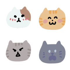 Cat emoji stickers