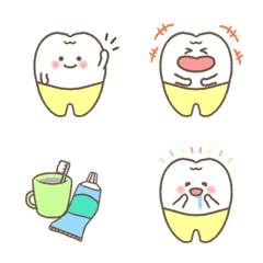 Dental molar emoji
