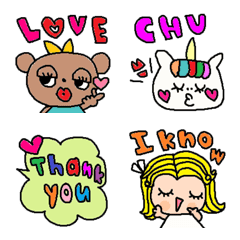 cute simple english emoji109