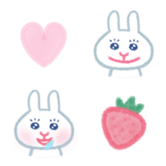 Cute Usagi chan emoji