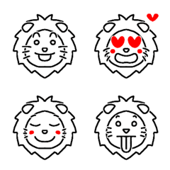 lion san emoji
