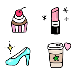 Girl fashion emoji