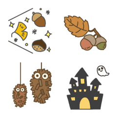 Cute! autumn emoji
