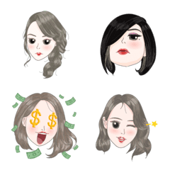 Cuteness overload_Girls emoji