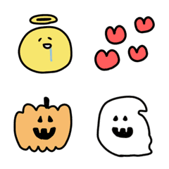 yurutto yuru Halloween  Emoji