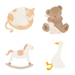 JK- Animal Stickers