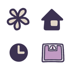 Small navy emoji