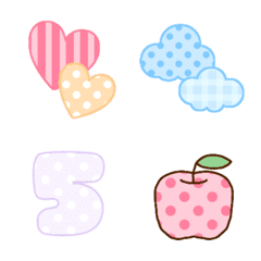 Simple but pop and cute emoji