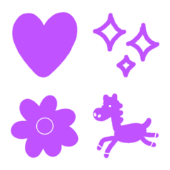 purple lovers pictographs
