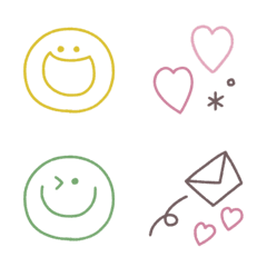 kusumi cute simple emoji