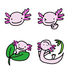 Axolotl Zuni-chan's Emoji
