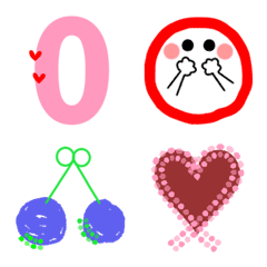 Numbers + convenient Emoji2