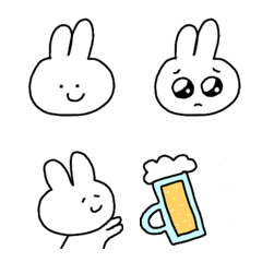 Rabbit emoji ver.1