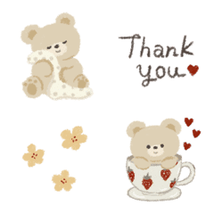 Cute Bear Emoji Line Emoji Line Store