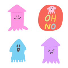 Squid Emojis