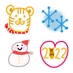 2022 Long-lasting autumn / winter emoji