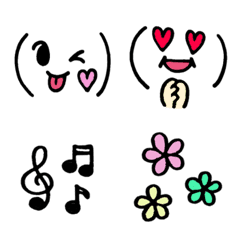 easy to use emoticons and emojis part3