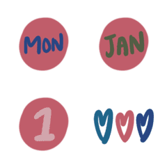 Cute and useful calendar icons - 2