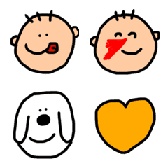 The simple emoji  4