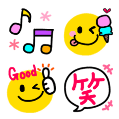 fashionable & cute smile Emoji