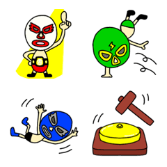 [EMOJI] Comical masked wrestlers 1