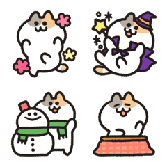 mikesan Emoji autumn and winter