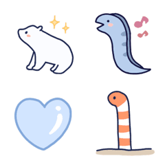Emoji of sea creatures vol2