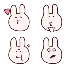 Simple rabbit emoji...