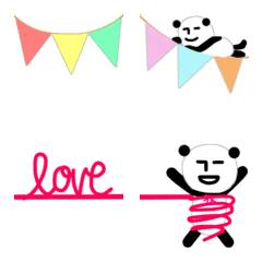 Expressionless panda RK Emoji30