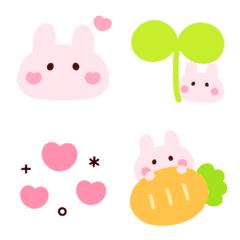 So cute rabbit emoji for you (ver.2)