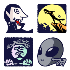Monsters & UFO emoji