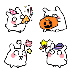 Rabbit ghost emoji