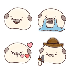 Pug everyday emoji 5
