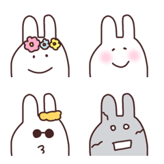 Healing rabbit emoji