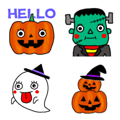 Face only Halloween  Emoji