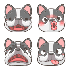 French Bulldog HANJI-Emoji