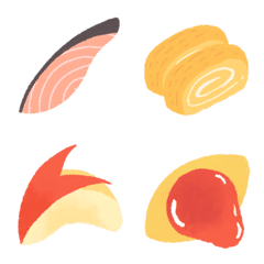 A variety of foods
