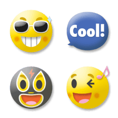 button badge taste smiley emoji