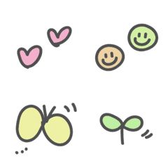 Pyon Pyon's Pastel Simple Emoji