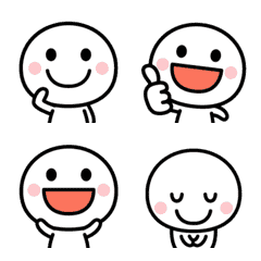 Animation Emoji of the simple man – LINE Emoji | LINE STORE