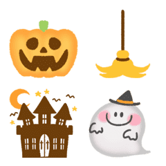 Move! Halloween emoji