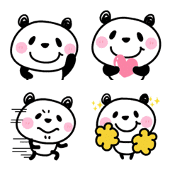 Panda-san's animated emoji