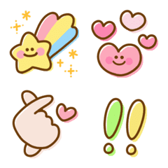 Move! Adult cute everyday emoji