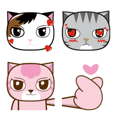 HiBAwhile.Full of love dynamic emoticons