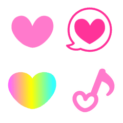 Cute heart animated Emoji