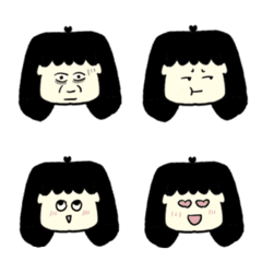 littlebluemui emoji - LINE絵文字 | LINE STORE